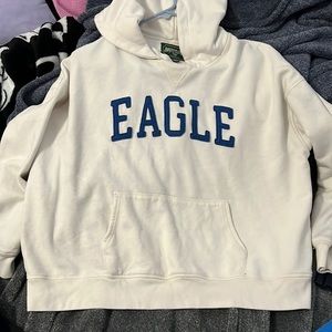 Crème American eagle hoodie